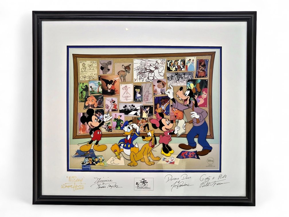 Walt Disney Studios "Fab Five Story Session" Sericel