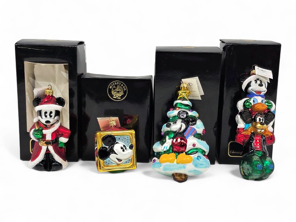 Christopher Radko Glass Disney Ornaments
