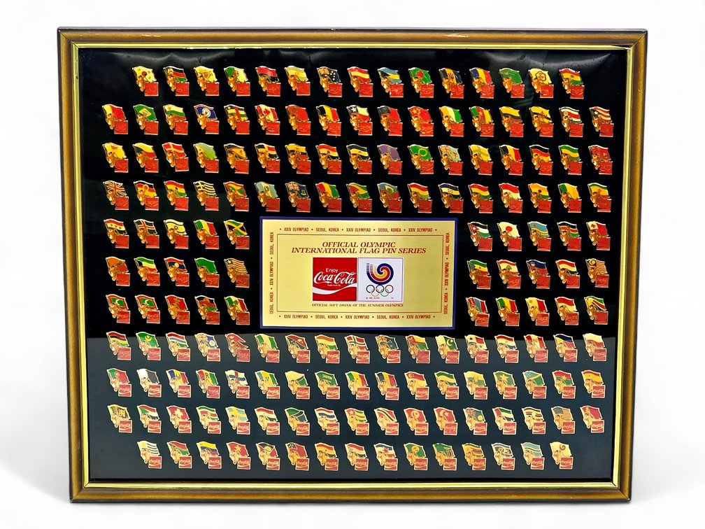 Coca-Cola 2004 Olympic Commemorative Pin Set