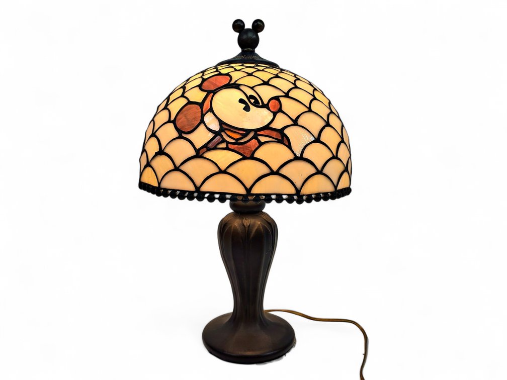 Disney's Mickey Mouse Stained Glass Lamp