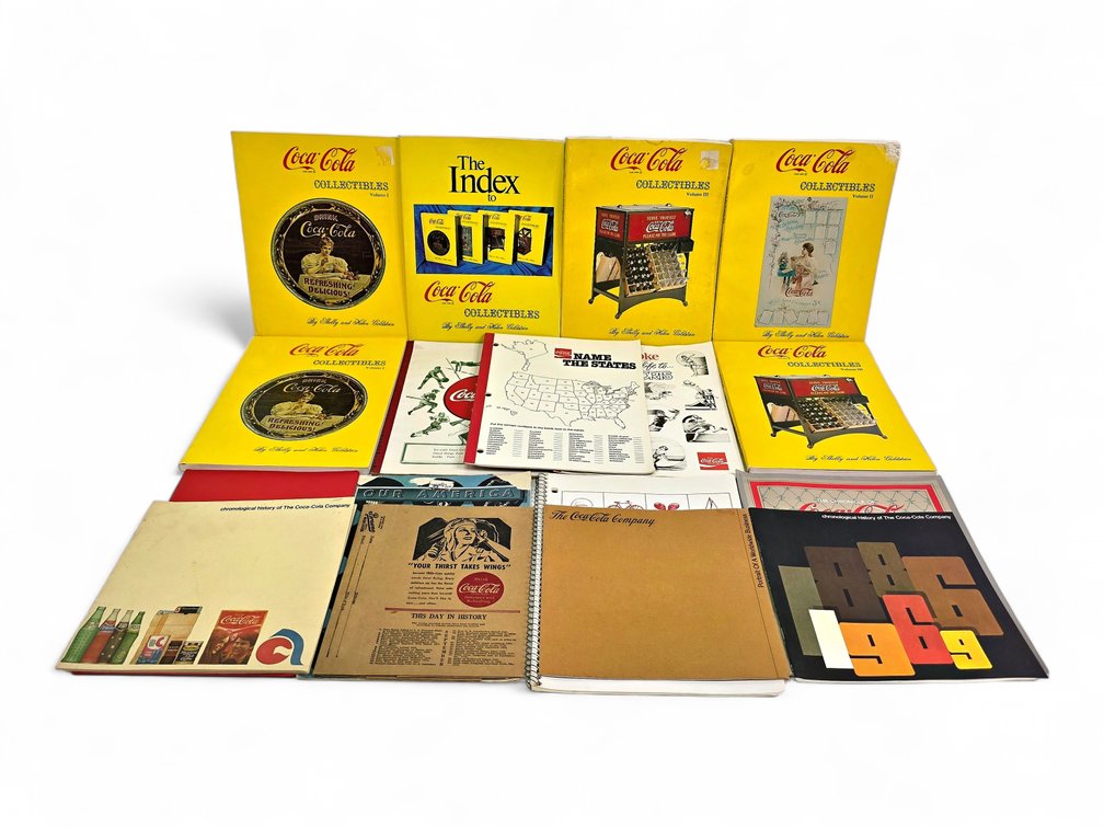 "Coca-Cola Collectibles" Vols. I-III, "The Chronicle of Coca-Cola Since 1886" & More