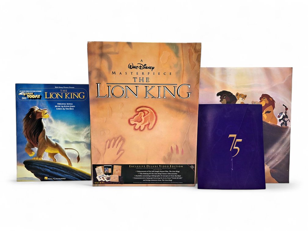 The Lion King Deluxe Video Edition, Sheet Music & More
