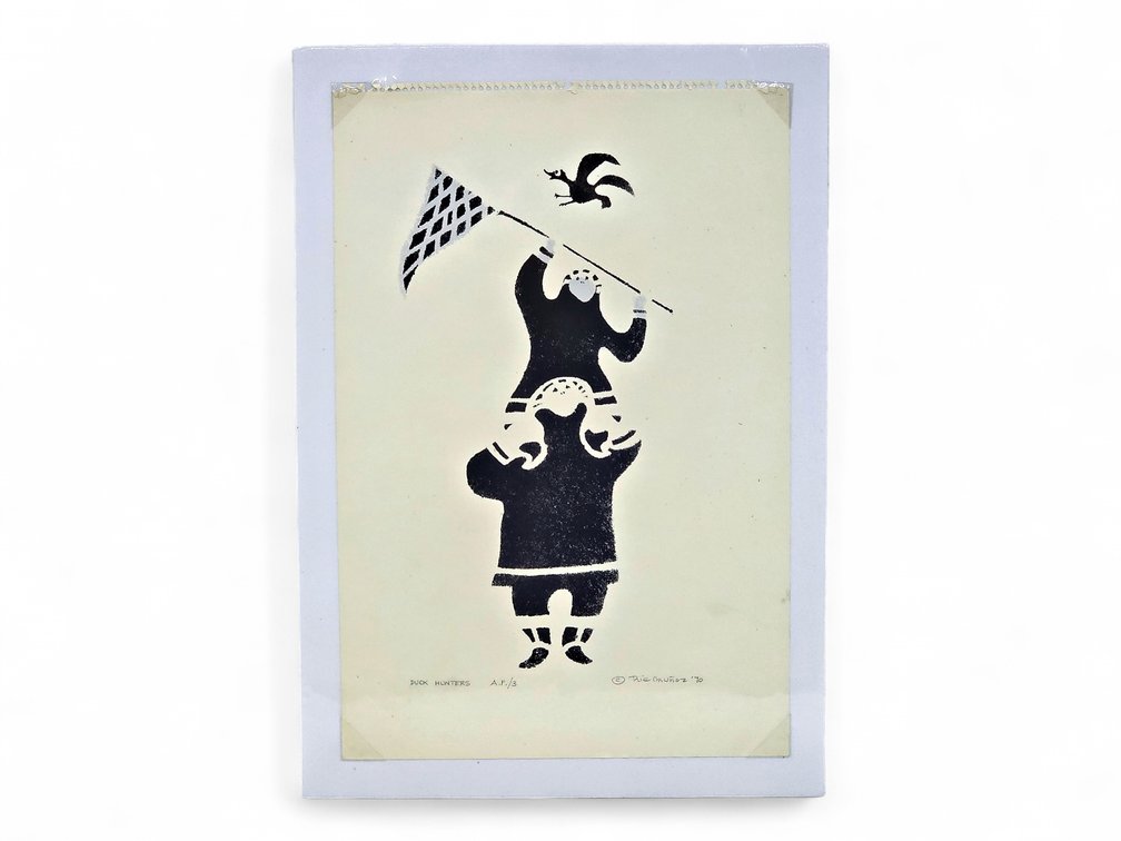 Rie Muñoz "Duck Hunters" Artist Proof Serigraph c.1970