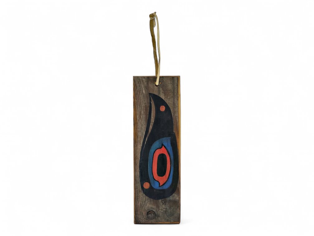 Rie Muñoz "Raven" Beach Plank Cheese Board c.1967