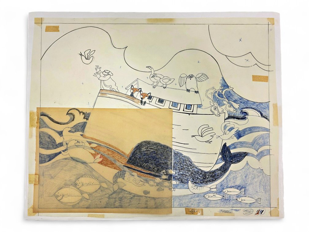 Rie Muñoz "Ark in Alaska" Original Concept c.1989