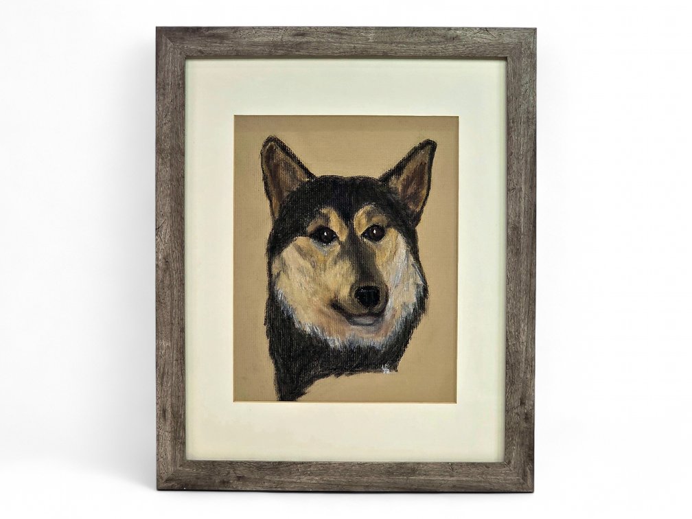 APJR "Mojo" Original Pastel Drawing