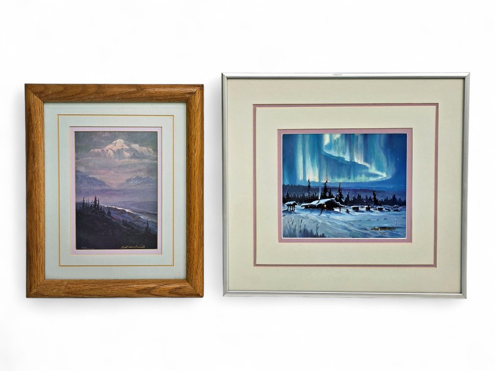 Scott McDaniel "Aurora Run" & Mount Denali Prints