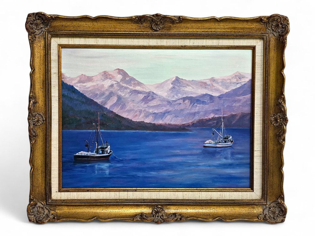 R.T. Coburn Original Oil Painting