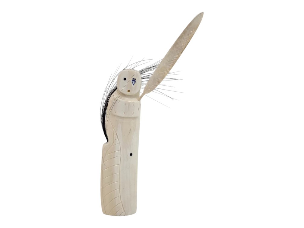 "Whale Shaman" Ivory & Baleen Spirit Doll - Jerome K. Saclamana