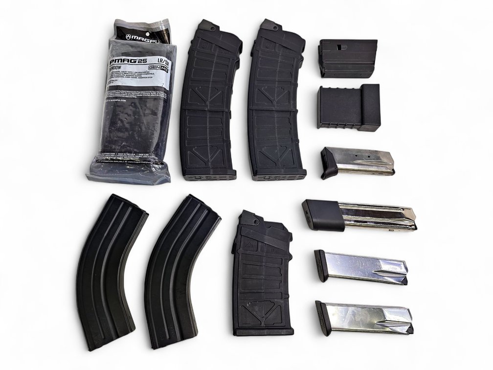 12x Magpul, JTS, Ruger & More Magazines - 7.62x51 NATO, 12 GA, .45 ACP & More