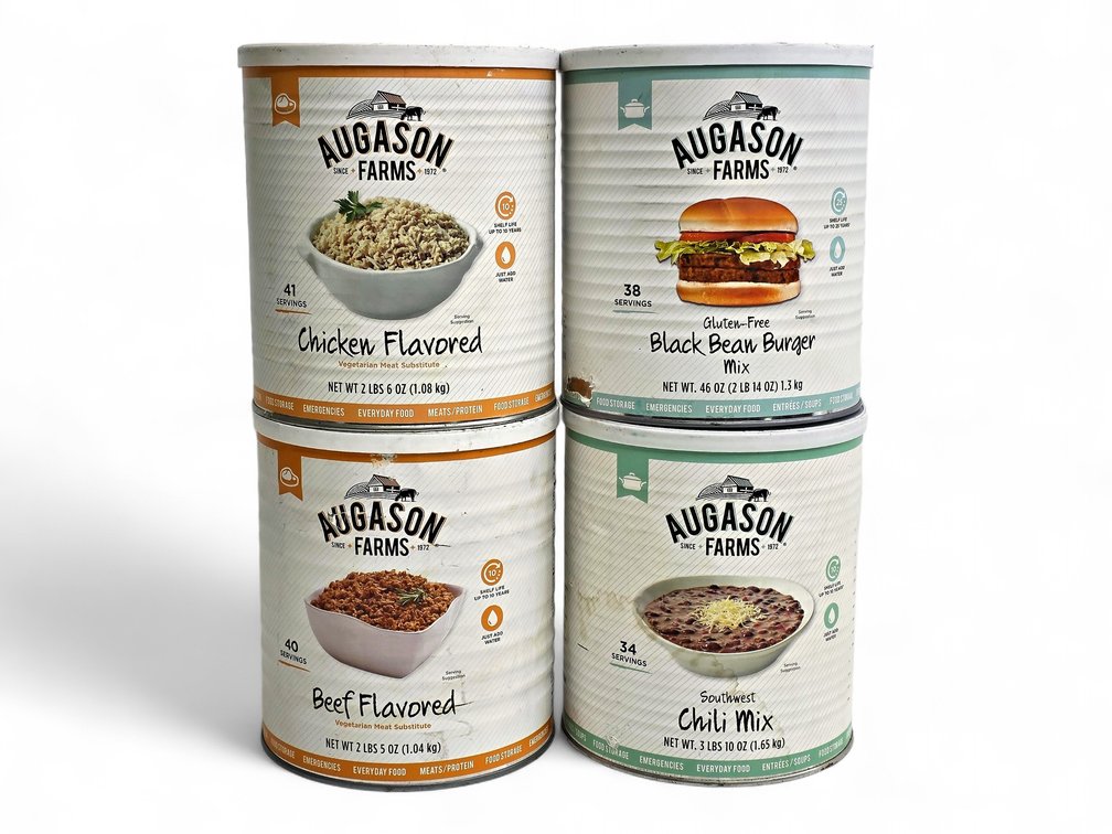 Augason Farms Ready-To-Eat Meal Cans
