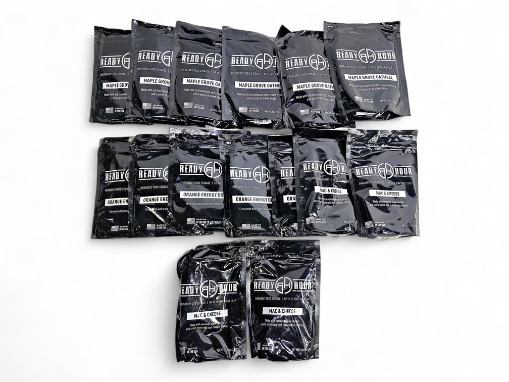 15x Ready Hour Ready-To-Eat Meal Packages