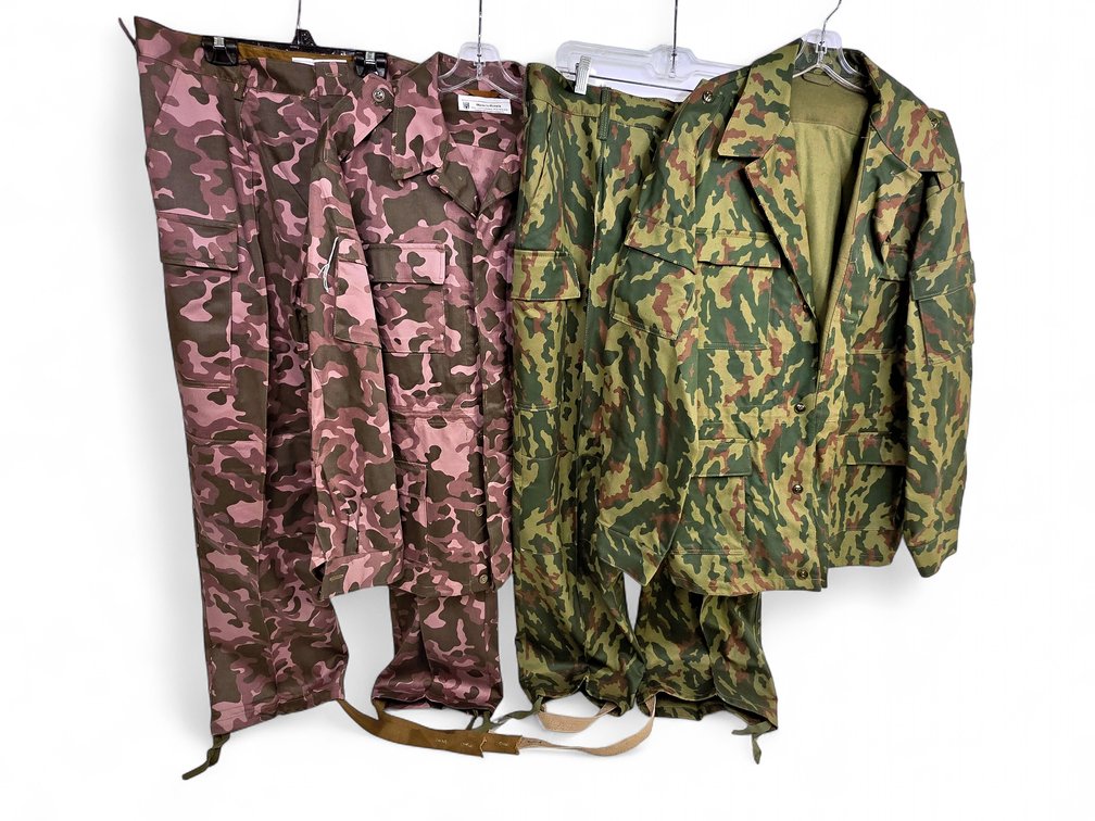 Pink Camo Russian Naval Infantry Uniform & Green Camo Uniform - Sizes 56-5 & 58-5