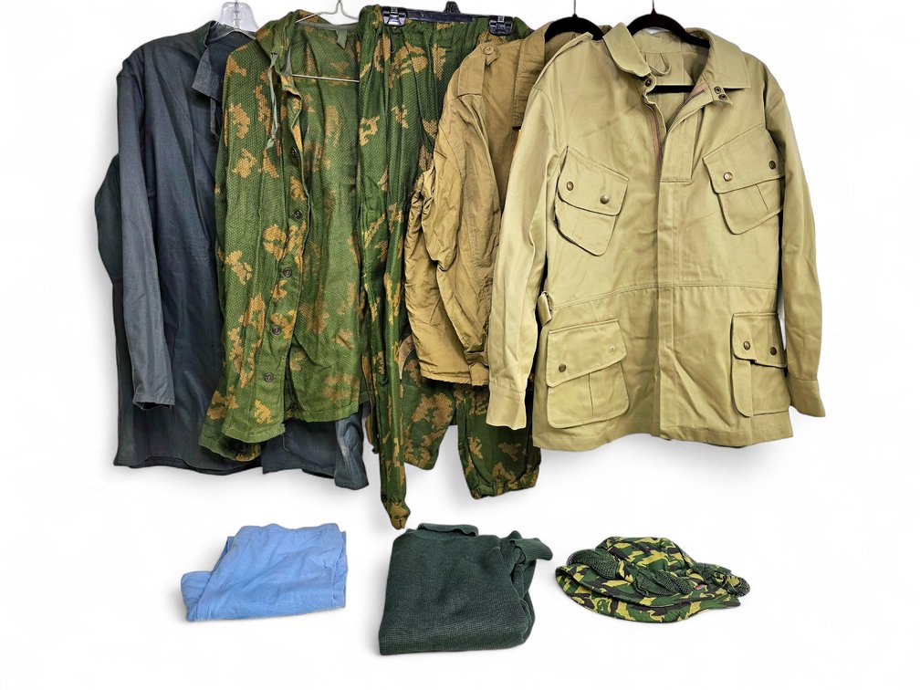 Chattahoochee, Avirex, & More Reproduction Military Jackets, Pants & More- Sizes L, XL & More