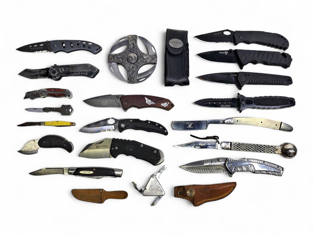 19x Assorted Knives & Multi-Tools - Kershaw, Buck, Winchester & More