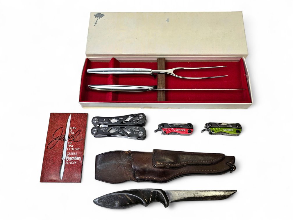 Gerber Cutlery Set, Knife & Multi-Tools