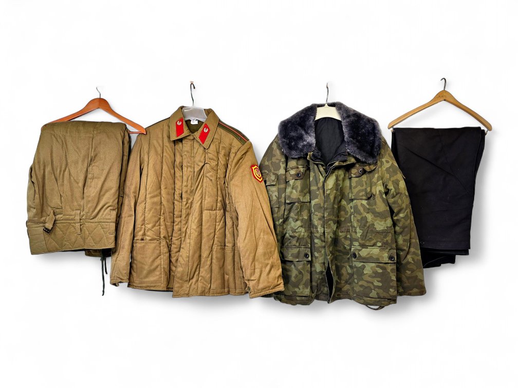 CORP Inc. & Trident Military Soviet Military Surplus & Camo Winter Uniforms - Sizes 50-4 & 52-5