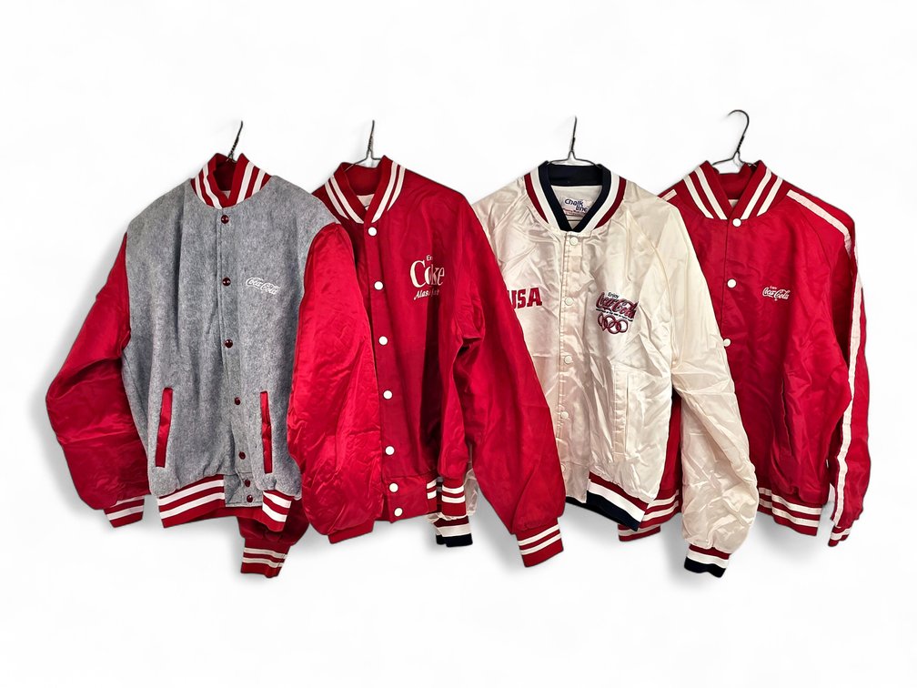 Coca-Cola Jackets - Olympics Chalk Line, Coke Alaska & More