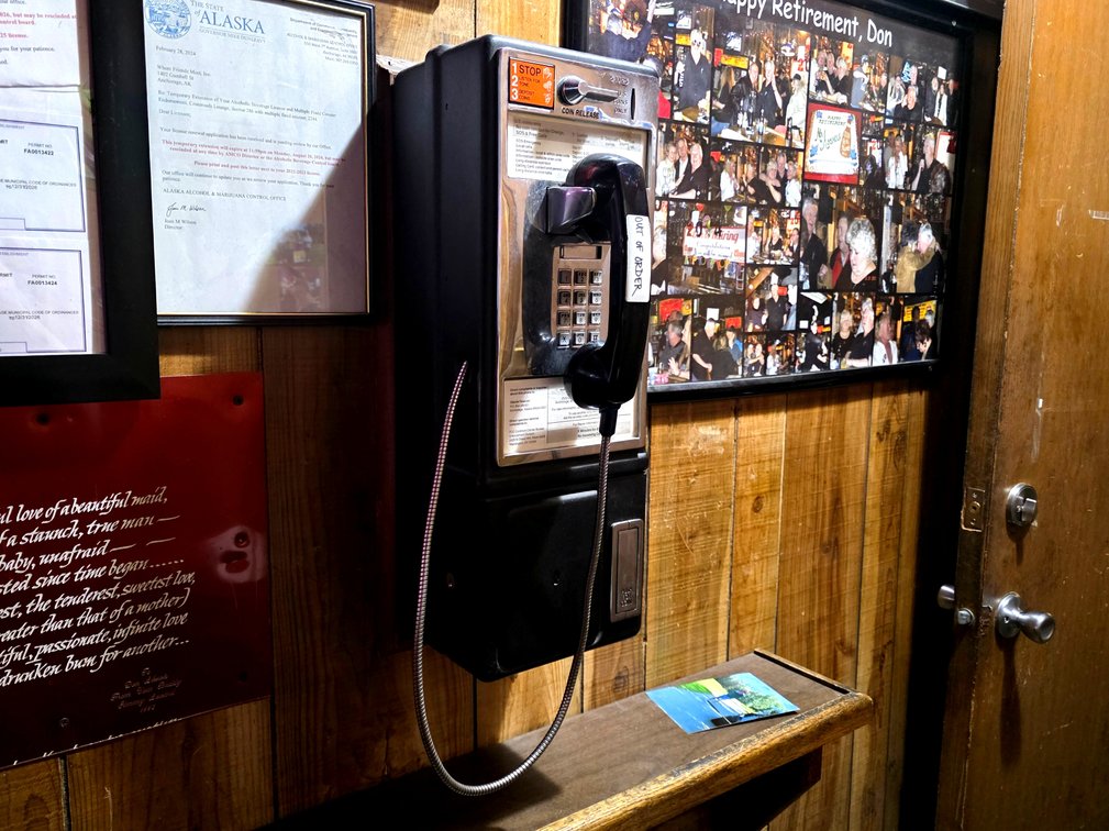 Out-of-Order Coin Operated Payphone