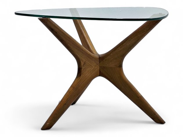 Jacks Side Table w/ Glass Top