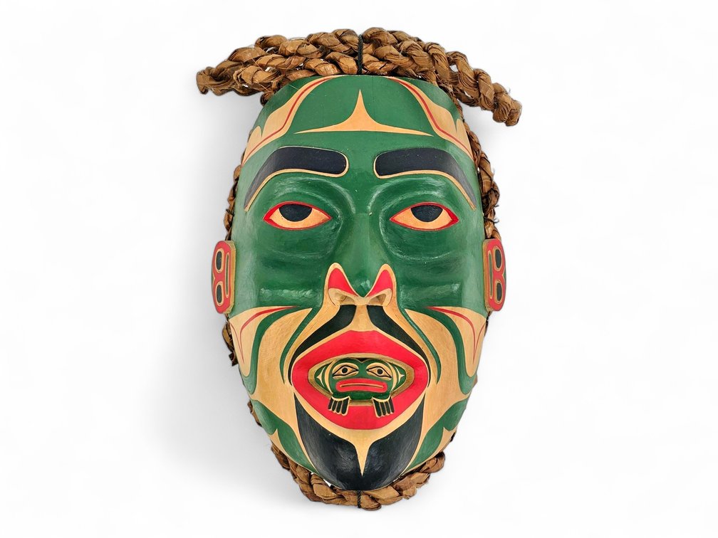 Kwakwaka'wakw Frog Transformation Mask – Wayne Alfred