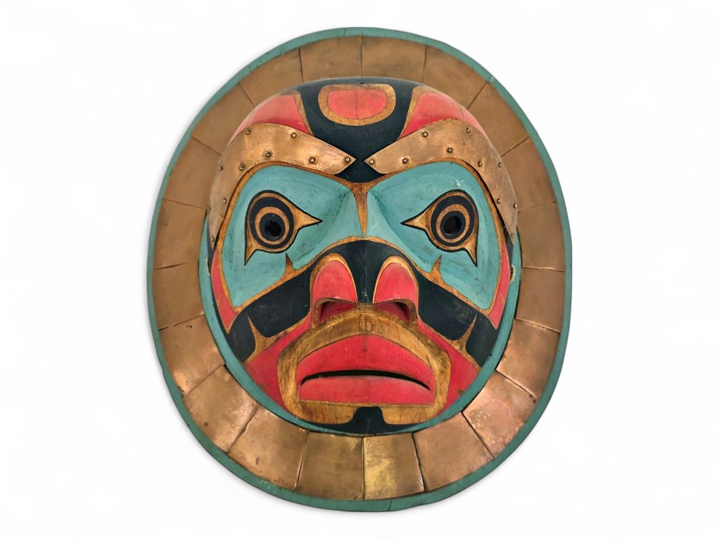 Kwakwaka'wakw Moon Mask - Calvin Hunt