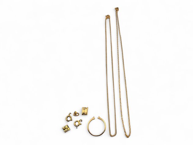Scrap 14k & 10k Jewelry Hardware