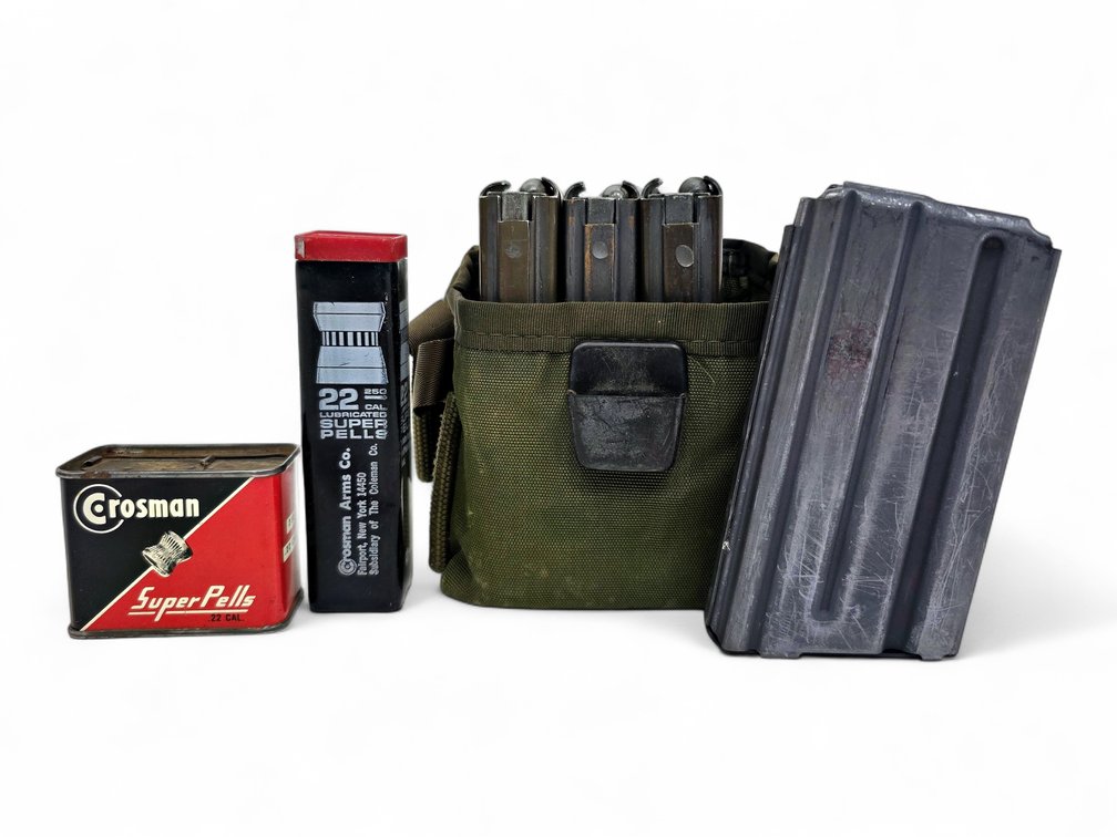 Colt AR-15 5.56 & .223 Magazines, 500x Crossman Airgun Pellets & More