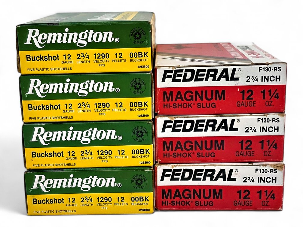 35x Shells 12 GA Remington & Federal Hi-Shok Ammunition