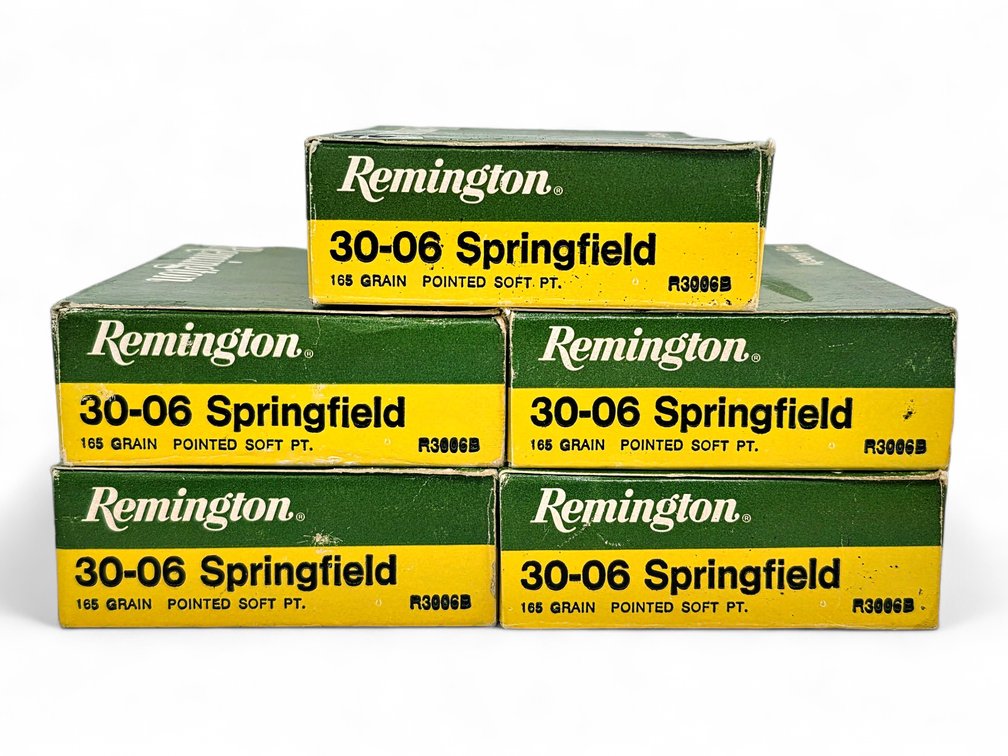 100x Rounds .30-06 SPRG Remington Ammunition
