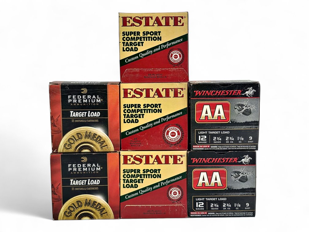 175x Shells 12 GA Federal Premium, Estate & Winchester Ammunition