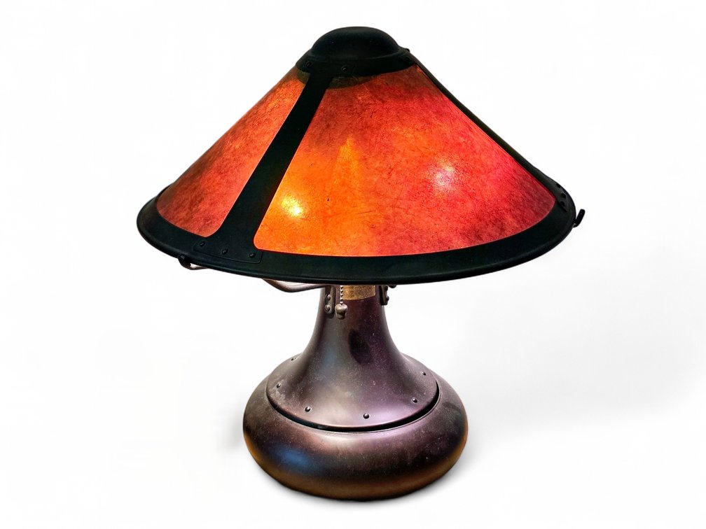 Copper & Mica Onion Table Lamp