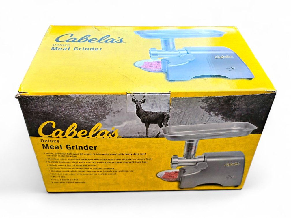 New Cabela's Deluxe Meat Grinder