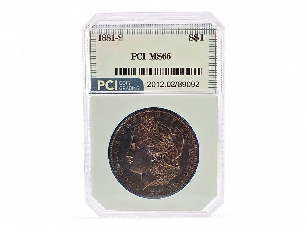 1881-S PCI MS65 Morgan Silver Dollar