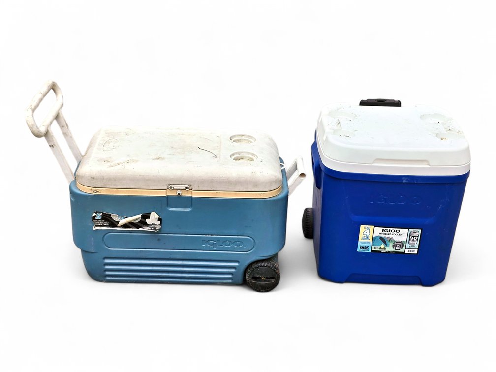 60-Quart Igloo Coolers
