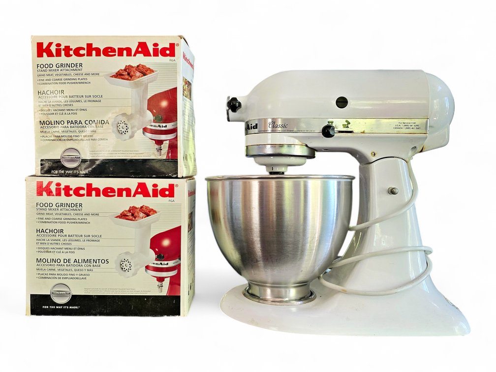 Kitchen-Aid Stand Mixer w/ Attachments & Accessories