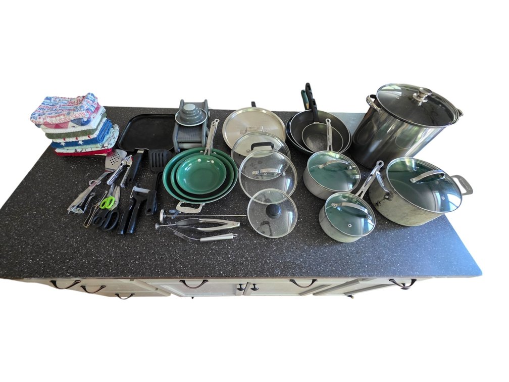 Pots, Pans, Utensils & Other Kitchenware