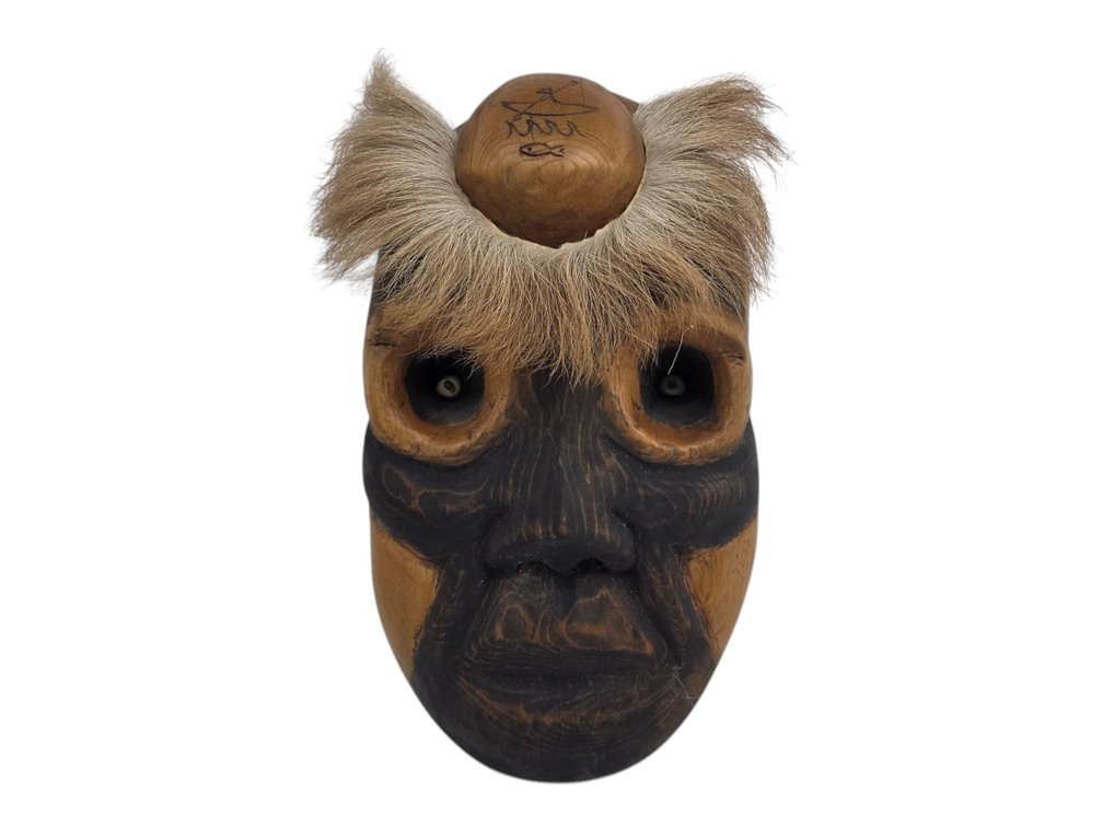 Aleut Mask w/ Fur Trim - Smiloff Family