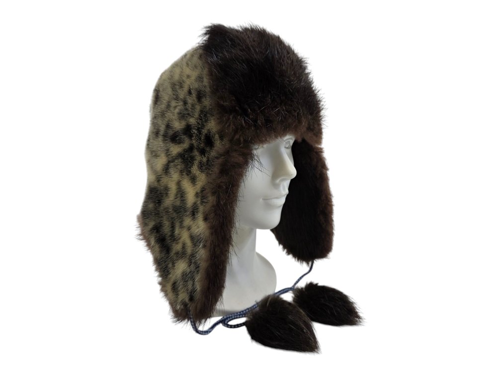 Sealskin & Beaver Fur Trapper Hat