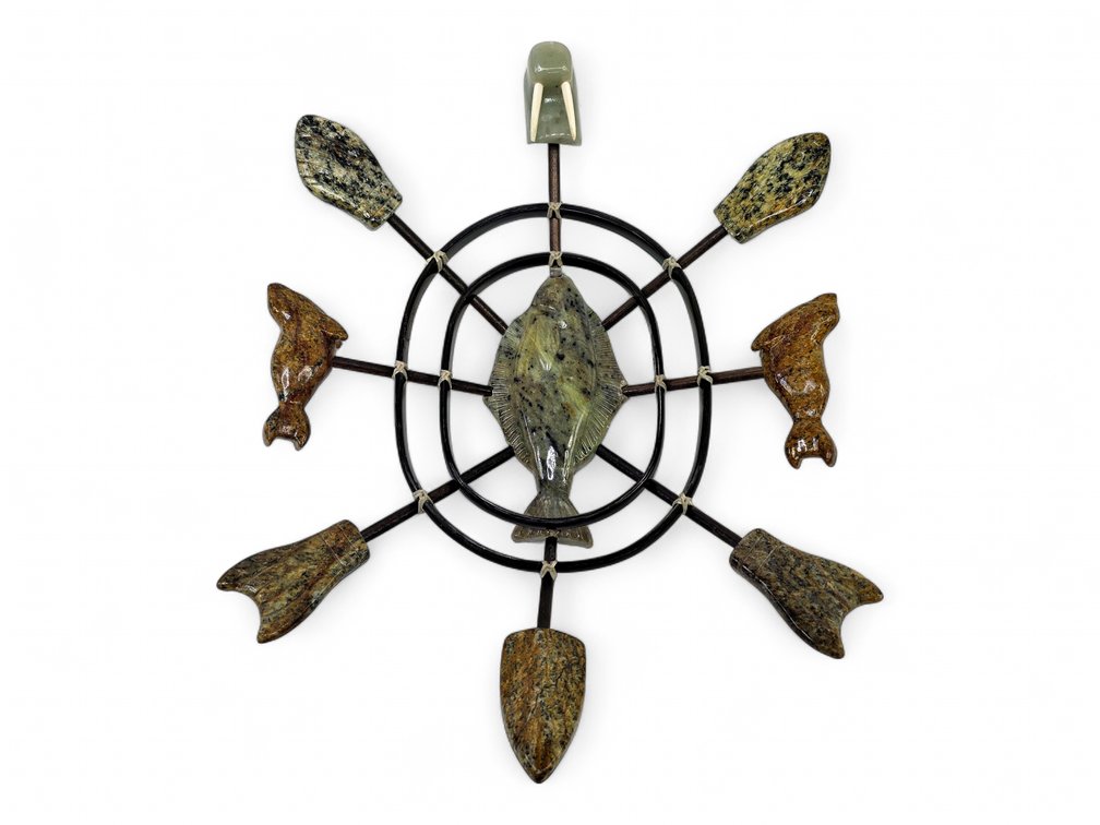 Soapstone Alaska Native Spirit Wheel