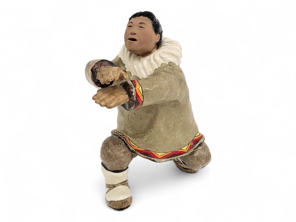 C. Alan Johnson "Eetok" Ceramic Sculpture