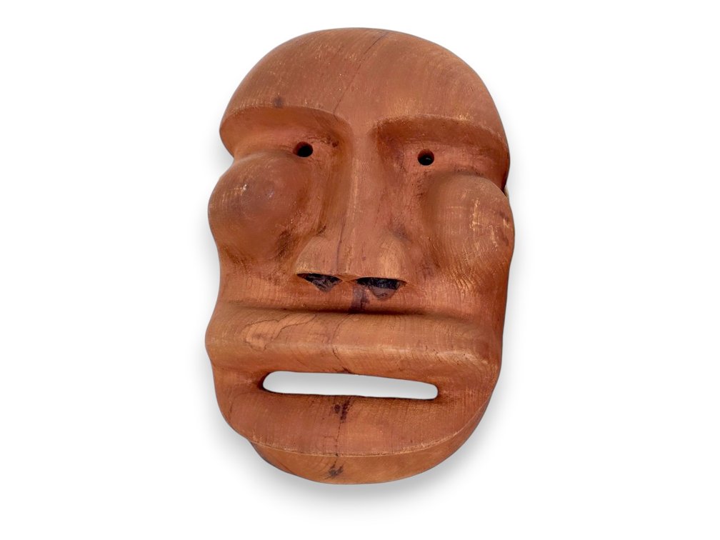 "Good Shaman" Spruce Root Mask - Rick Seeganna