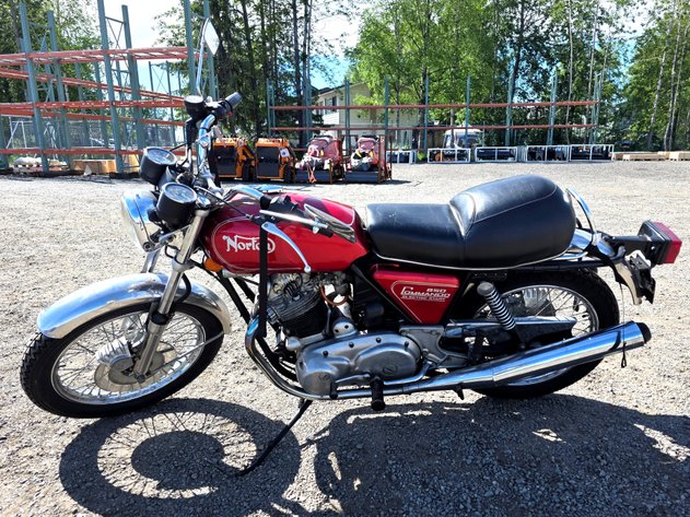 1975 Norton Commando 850 Mark III Motorcycle
