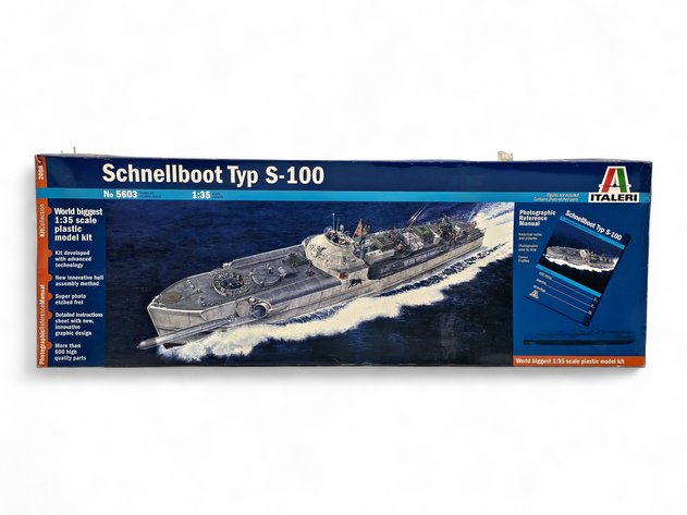 Italeri Schnellboot Typ S-100 Scale Model Kit