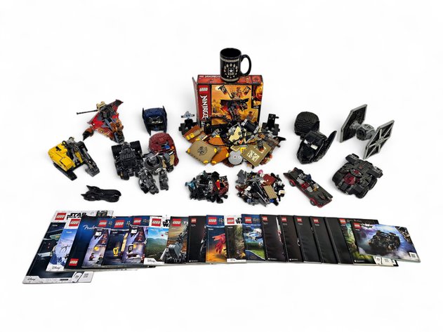 LEGO Star Wars Tie Fighter, Batmobiles, Excavator, Instruction Booklets & More