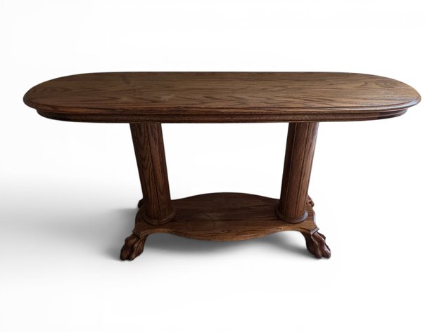 Slim Wood Entryway Table