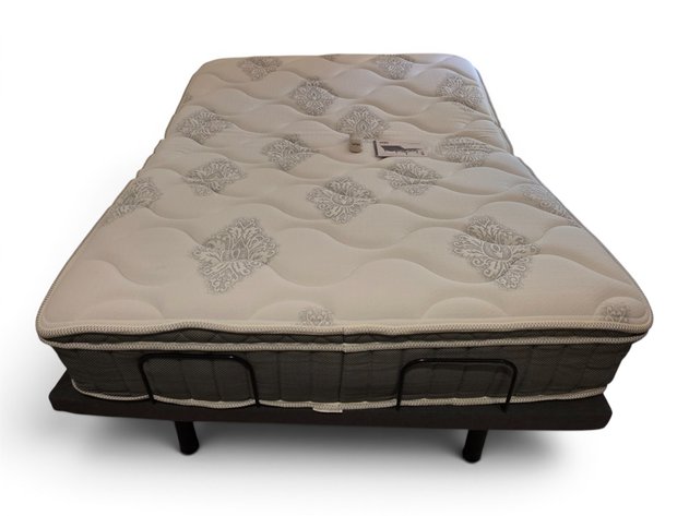 Full-Size Mattress & Adjustable Bailey's Furniture Base w/ Remote