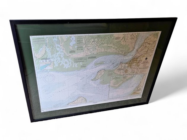 NOAA Nautical Chart of Cook Inlet - Approaches to Anchorage, Alaska