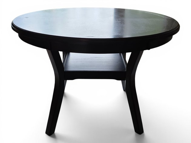 Round Grey Coffee Table