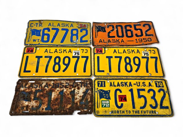 Alaska License Plates
